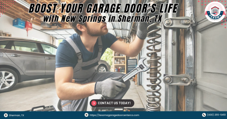 Boost Your Garage Door's Life with New Springs in Sherman, TX 1 Texoma Garage Door Center Co 3