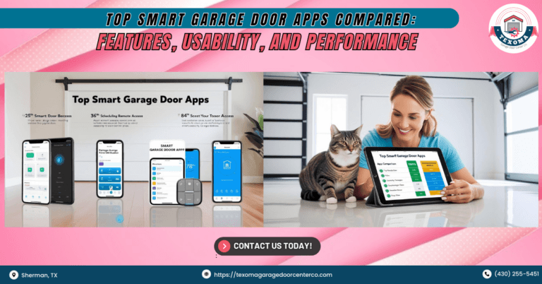 Garage Door Material Dilemma: Making the Right Choice in Sherman, TX 10 smart garage door
