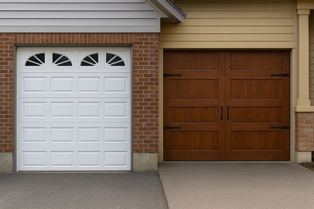 Steel vs. Wood: Best Choices for Replacing Garage Door 3 Steel and Wood Garage Doors