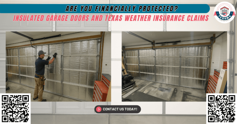 Garage Door Material Dilemma: Making the Right Choice in Sherman, TX 12 Are You Financially Protected? Insulated Garage Doors and Texas Weather Insurance Claims - Texoma Garage Door Center Co.