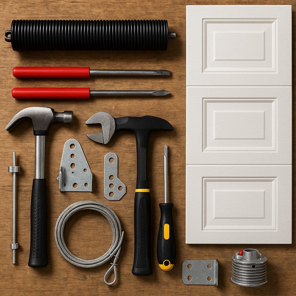 Steel vs. Wood: Best Choices for Replacing Garage Door 2 tools for replacing garage door