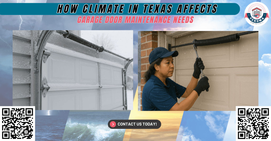 How the Climate in Texas Affects Garage Door Maintenance Needs 1 How the Climate in Texas Affects Garage Door Maintenance Needs