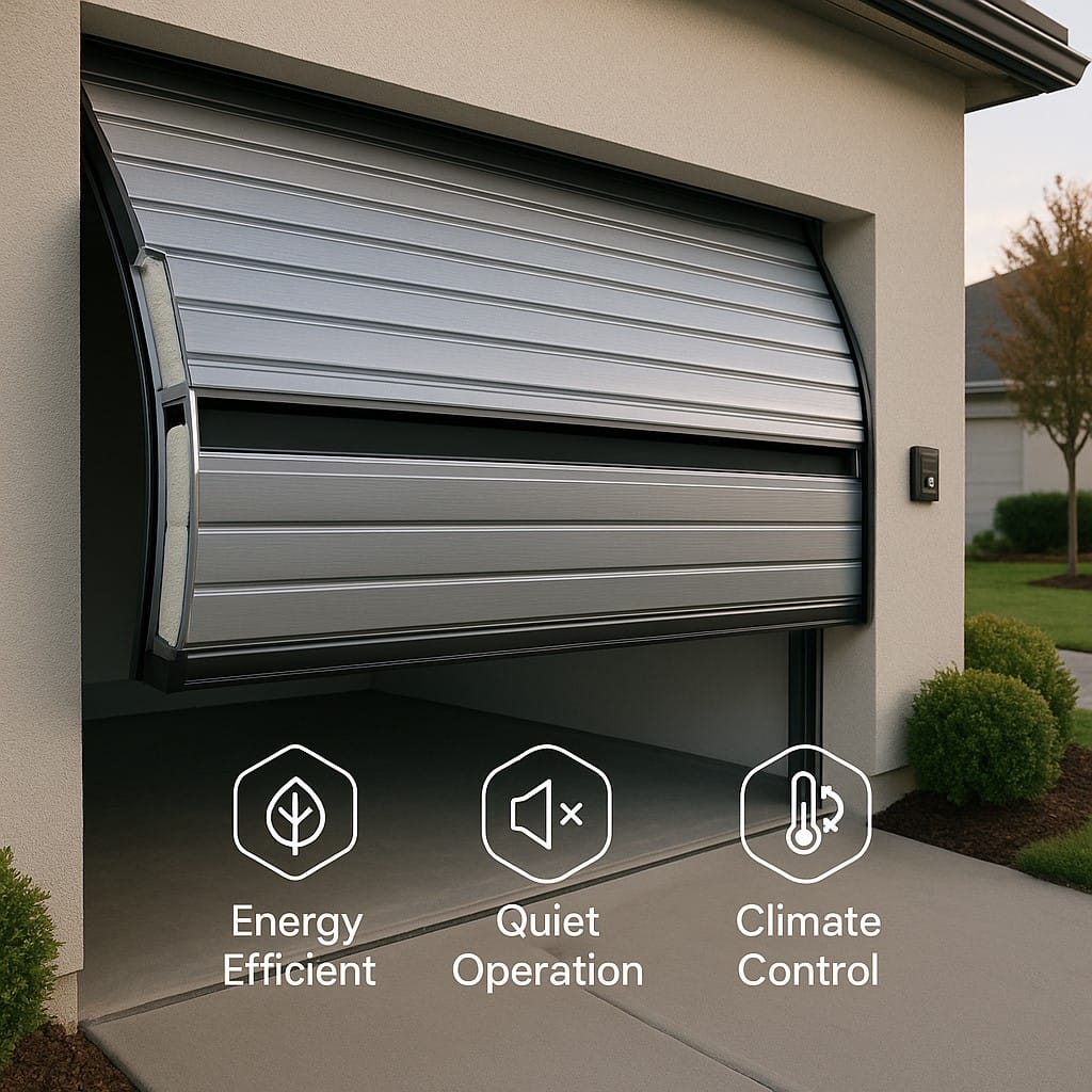 5 Common Myths About a Roll-Up Garage Door—Debunked 2 residential garage door