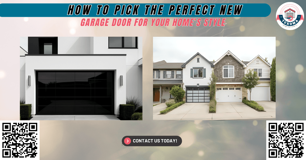 Tips & Guides 18 How to Pick the Perfect New Garage Door for Your Home’s Style - Texoma Garage Door Center Co.