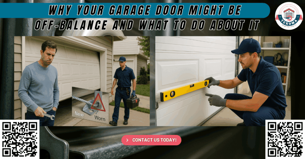 Why Your Garage Door Might Be Off-Balance and What to Do About It 1 Why Your Garage Door Might Be Off-Balance and What to Do About It
