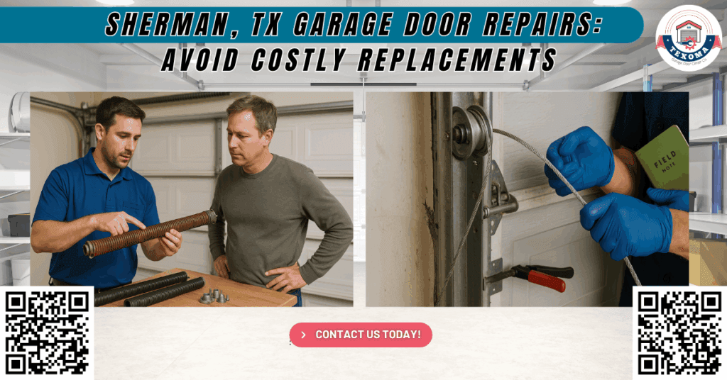 Sherman, TX Garage Door Repairs: Avoid Costly Replacements 1 Texoma Garage Door Center Co 1 5