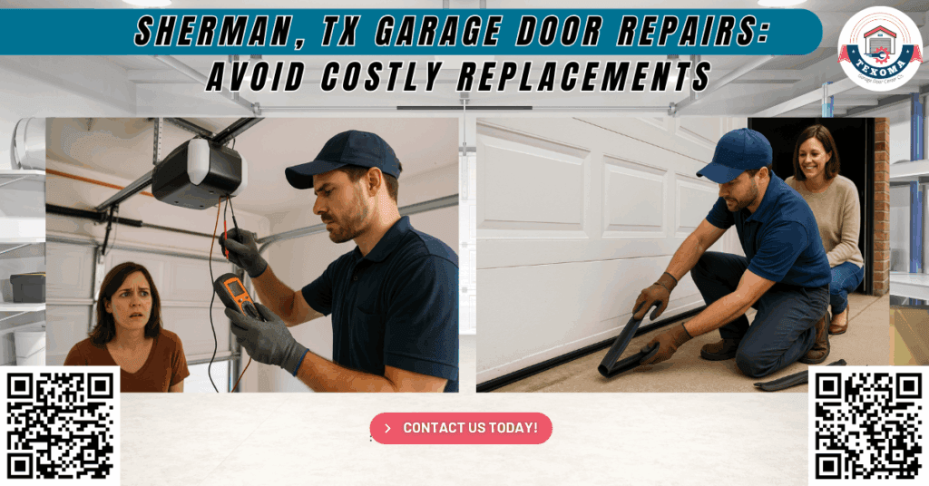 Sherman, TX Garage Door Repairs: Avoid Costly Replacements 1 Sherman, TX Garage Door Repairs: Avoid Costly Replacements - Texoma Garage Door Center Co.