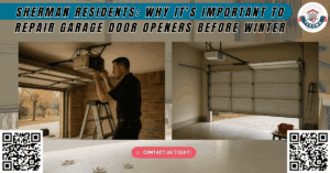 Ahead of the Trend: Garage Door Designs in Sherman, TX for 2024 2 Sherman Residents: Why It’s Important to Repair Garage Door Openers Before Winter - Texoma Garage Door Center Co.