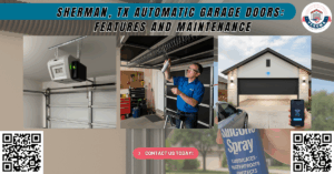 Sherman, TX Automatic Garage Doors: Features and Maintenance - Texoma Garage Door Center Co.